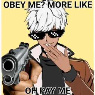 Sticker from Obey Me!