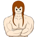 💪 emoji Lintahlo's Bizarre Adventure Telegram sticker 9 of 120