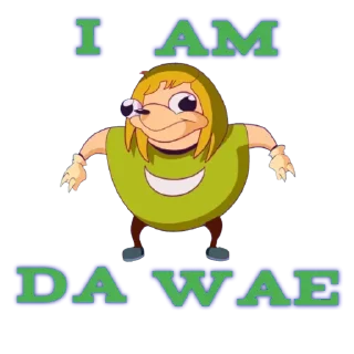 🙌 emoji Ugandan Knuckles $DAWAE Telegram sticker 2 of 20