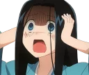 😱 emoji Joshiraku! Telegram sticker 8 of 90