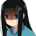 😨 emoji Joshiraku! Telegram sticker 13 of 90