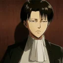 🌿 emoji “Levi Ackerman” Telegram sticker 1 of 30