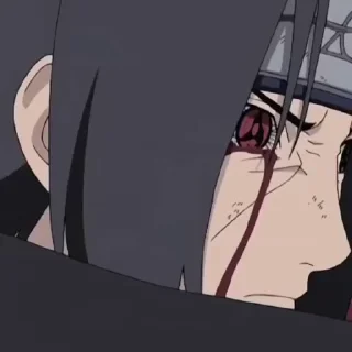 👁️ emoji ITACHI UCHIWA [@Otaku_stickers_tr] Telegram sticker 18 of 23