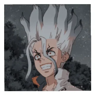 🏔️ emoji ✓ DR JO¥C£ { DR SENKU} ✓ Telegram sticker 9 of 60
