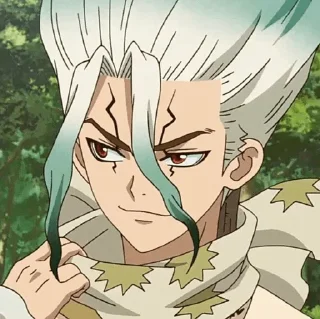 Sticker from Senku - @King_Of_Speedsters