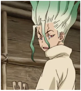 😒 emoji Senku Telegram sticker 11 of 60