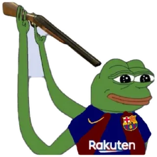 🔫 emoji Barca Collection Telegram sticker 8 of 43
