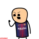 Sticker from Barca @Pourbay