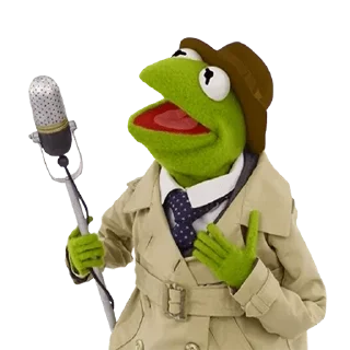 🎵 emoji Kermit @FranceCanal Telegram sticker 21 of 34