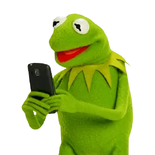 🤳 emoji Kermit @FranceCanal Telegram sticker 15 of 34