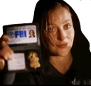 😁 emoji X-FILES Telegram sticker 6 of 93