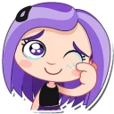 😢 emoji @TelStick-Violet Telegram sticker 6 of 29