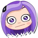 😳 emoji @TelStick-Violet Telegram sticker 10 of 29