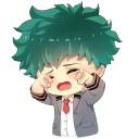 😭 emoji (@Tengen) My Hero Academia 2 Telegram sticker 17 of 120