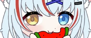 🍉 emoji 单推灰！ Telegram sticker 23 of 30