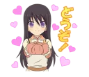 💕 emoji Charlotte @Nekosticker Telegram sticker 17 of 40