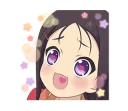 😍 emoji Charlotte @Nekosticker Telegram sticker 3 of 40