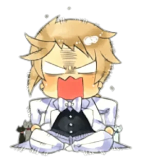 🤬 emoji Pandora Hearts Telegram sticker 10 of 67