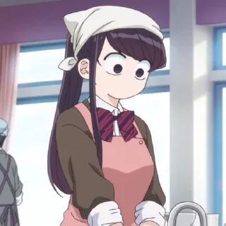 🔮 emoji Komi Shouko @StickersofAnime Telegram sticker 17 of 105