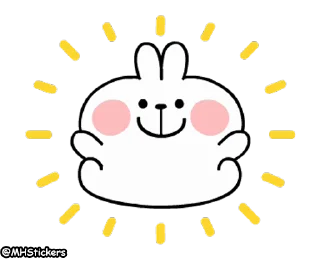 😄 emoji @MHStickers Spoiled Rabbit Feelings Animation Telegram sticker 24 of 25