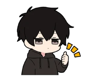 👍 emoji Low Tension Couple (@TodorokiShouto) Telegram sticker 7 of 48