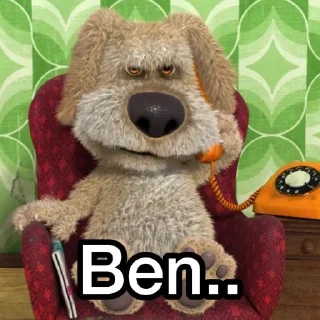 Sticker from Talking Ben by @TalkToBenBot