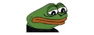 🖤 emoji pepe frog - @itfreaky Telegram sticker 18 of 54