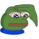 😱 emoji Animated PePe ThE FroG |  @PrO_MoSi Telegram sticker 10 of 50
