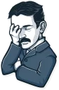 😑 emoji Great Minds Classic Telegram sticker 5 of 50