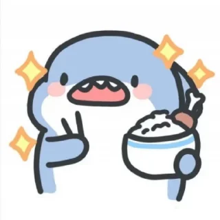 🐟 emoji 小鲨鱼-阿正  @JYT666 Telegram sticker 7 of 75
