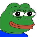 😇 emoji Pepe Mo Telegram sticker 19 of 59