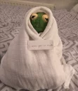 ❤ emoji Kermit the frog Telegram sticker 17 of 52