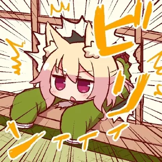 🤨 emoji Kitsune | @Onishiki @OniGP Telegram sticker 17 of 89