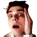 😱 emoji Gerard Sassy Diva Telegram sticker 17 of 24