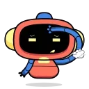 😮‍💨 emoji Clyde Bot Telegram sticker 10 of 30