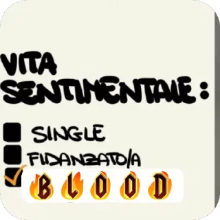 👍 emoji Gabriele e Blood ♥️♥️♥️ Telegram sticker 19 of 19