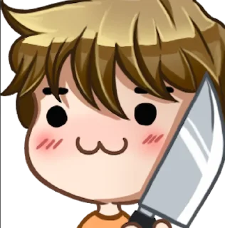 🔪 emoji Danti Emote Telegram sticker 10 of 49