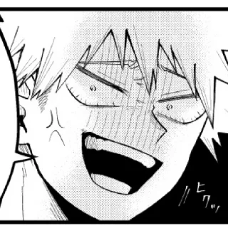🗝 emoji Bakugou meme Telegram sticker 11 of 59