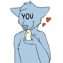 👐 emoji Schimy (chicken) Telegram sticker 11 of 73
