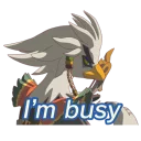 😒 emoji The Legend of Zelda- Breath of the Wild @Nekosticker Telegram sticker 18 of 25