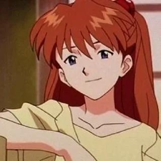 🌟 emoji Asuka langey Telegram sticker 14 of 23
