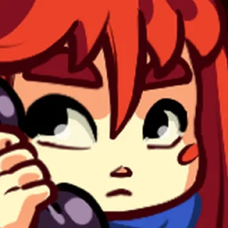 😒 emoji Celeste Telegram sticker 15 of 65