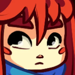 😒 emoji Celeste Telegram sticker 8 of 65