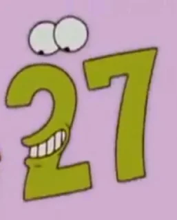 Sticker from Veintisiete (27)