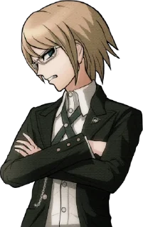 😒 emoji Danganronpa Telegram sticker 17 of 71