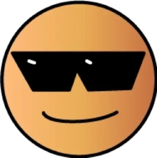😎 emoji Загар @modnyashki_vip Telegram sticker 12 of 25