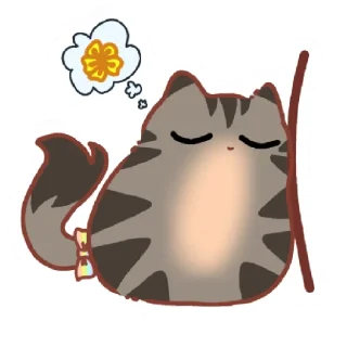 😪 emoji Blob Cat! 🏳️‍🌈 Telegram sticker 18 of 27