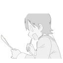 😱 emoji Sen Telegram sticker 15 of 22