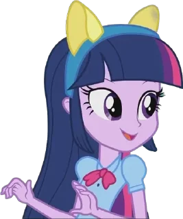 ⭐ emoji Equestria girls Telegram sticker 23 of 81