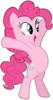 🌟 emoji Pinkie Pie Telegram sticker 24 of 40